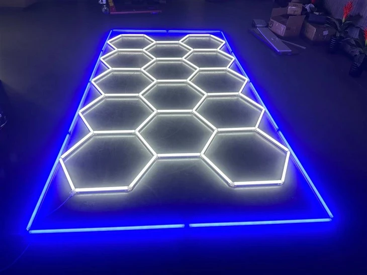 Light Rgb Hexagon