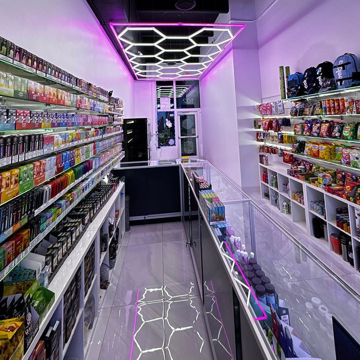 Diy Hexagon Led Lights Hexagon Lights Garage